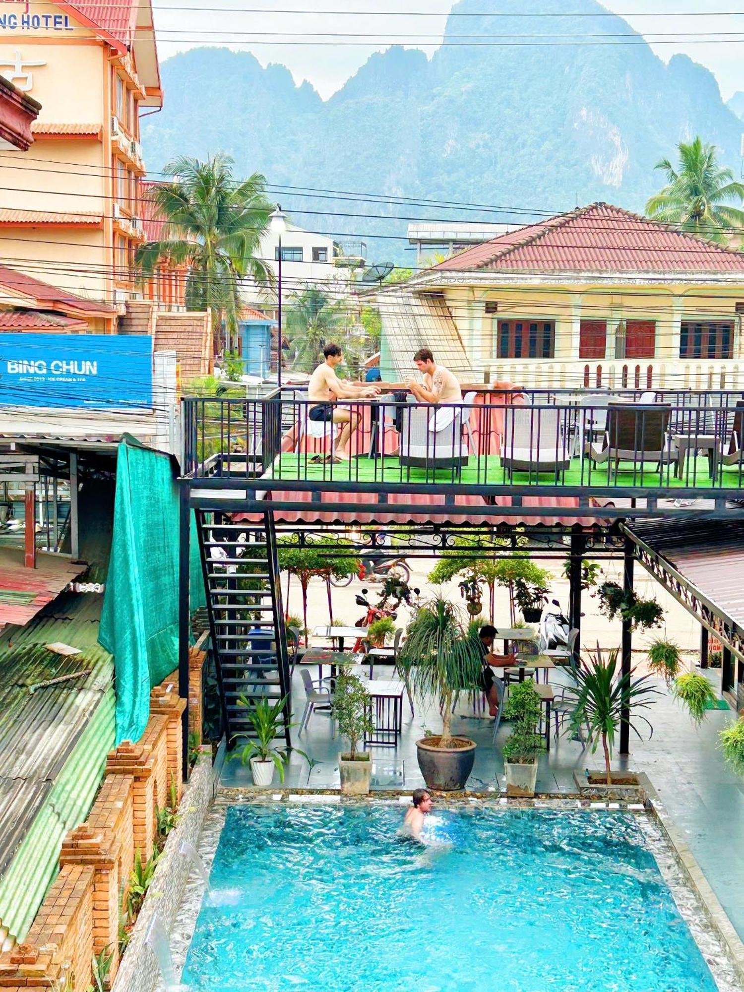 Win Hotel Vang Vieng Luaran gambar